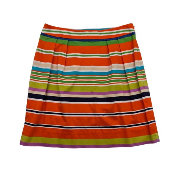 Women's - Kate Spade Multicolor Striped Skirt, Size 6 - Picture 1 of 7